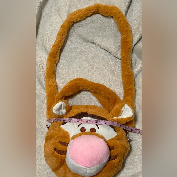 Tigger head soft cross body purse with handles too - Picture 4 of 4